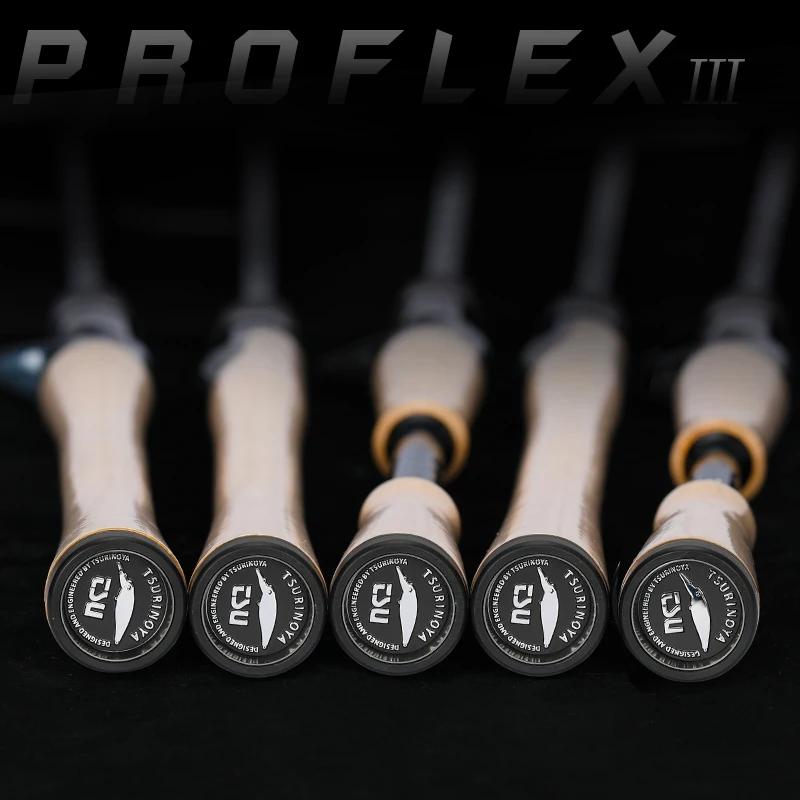 Canne à pêche professionnelle TSURINOYA PROFLEX Ⅲ 1.95 2.01 2.10m 2.21m, action rapide, puissance ML