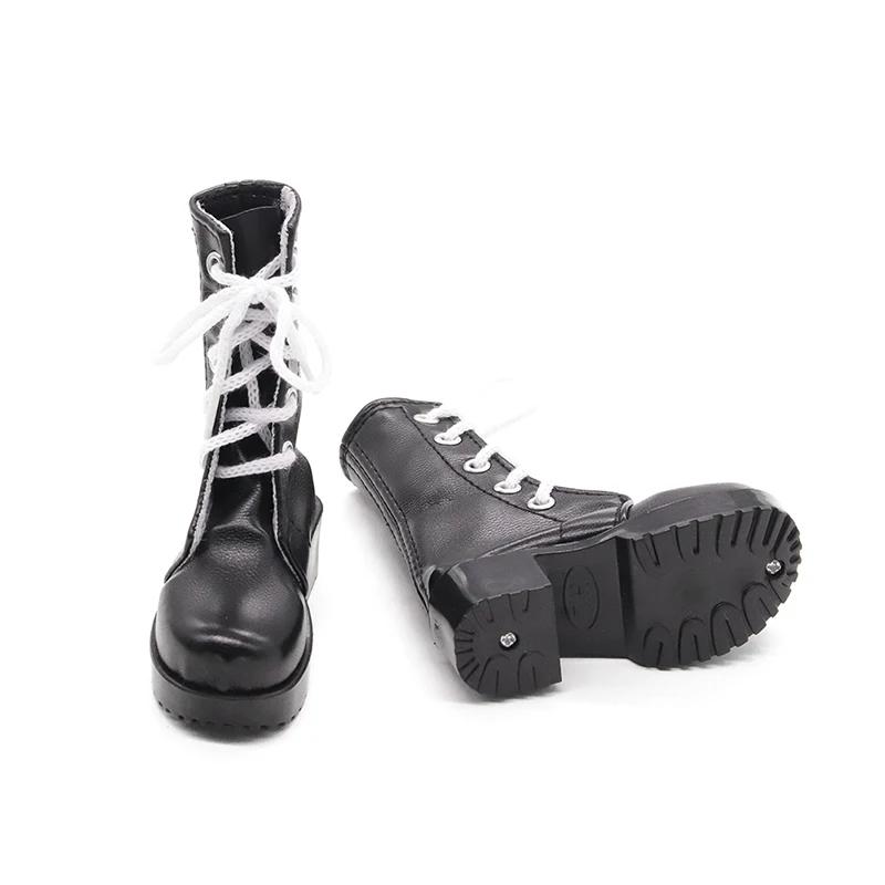 Chaussures à talons hauts faites à la main de 7cm, de haute qualité, pour poupées BJD 1/3, bottes mi