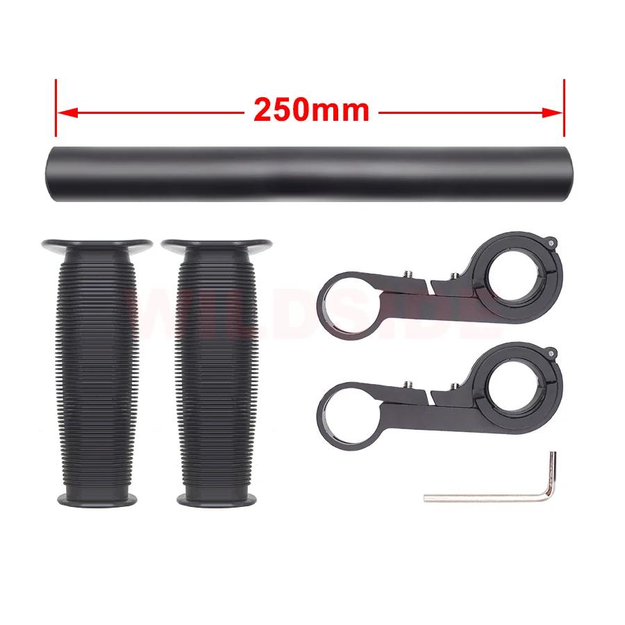 Guidon de siège de vélo vtt enfant monté sur le devant 250mm pour enfants enfants 2-5 ans guidon de 