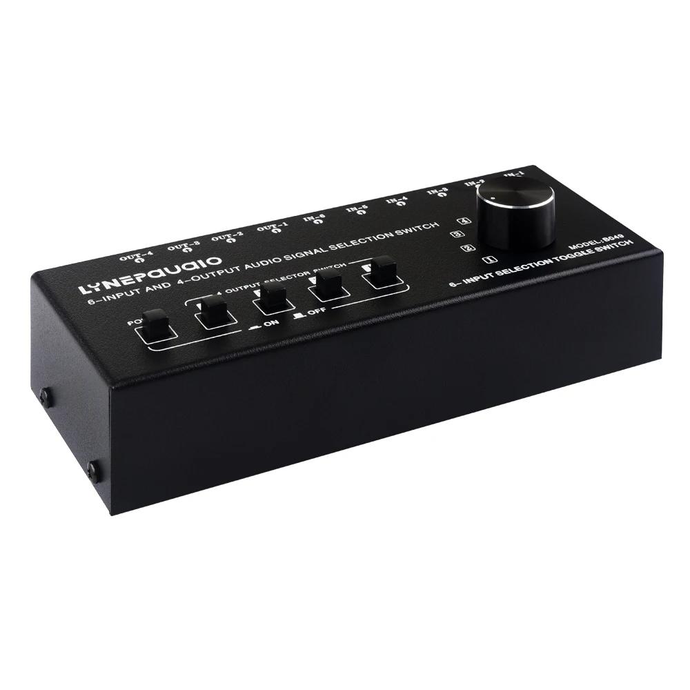 Commutateur de sélection de signal audio, sortie, contrôle de commutation, interface RCA en même tem