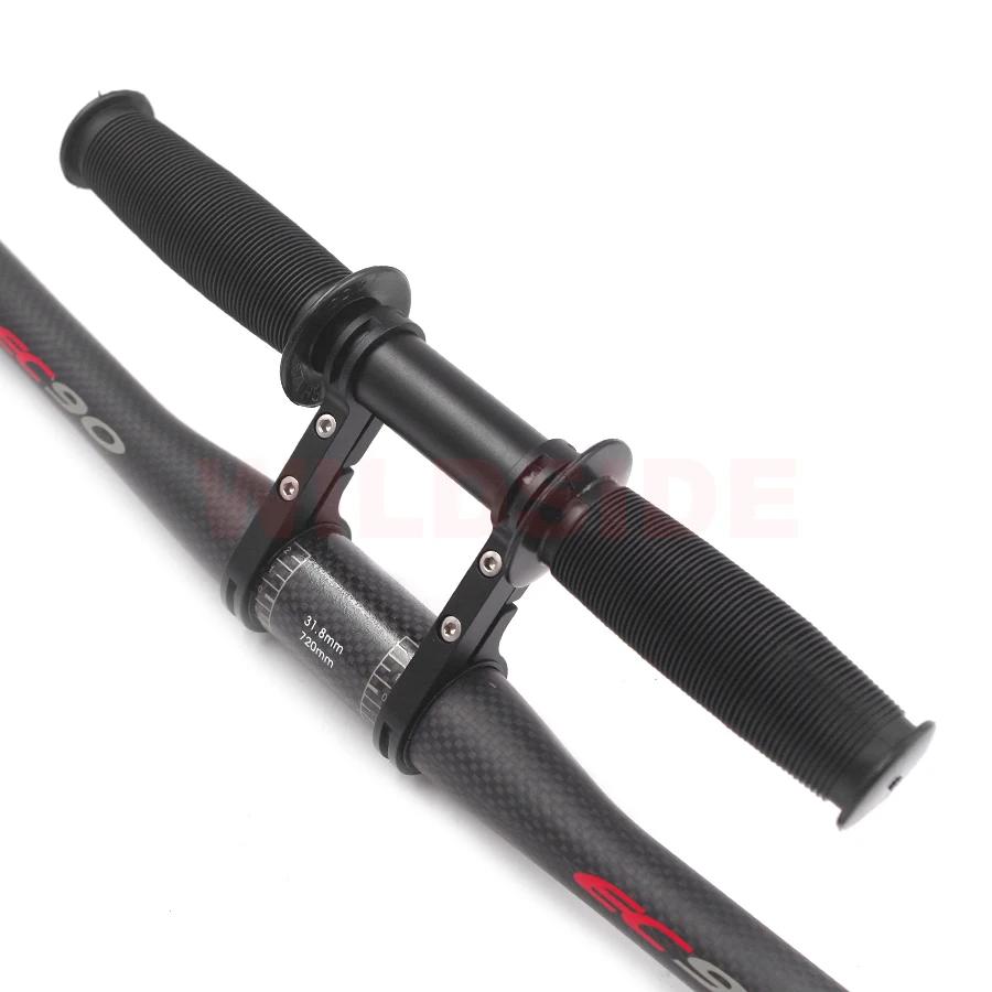 Guidon de siège de vélo vtt enfant monté sur le devant 250mm pour enfants enfants 2-5 ans guidon de 