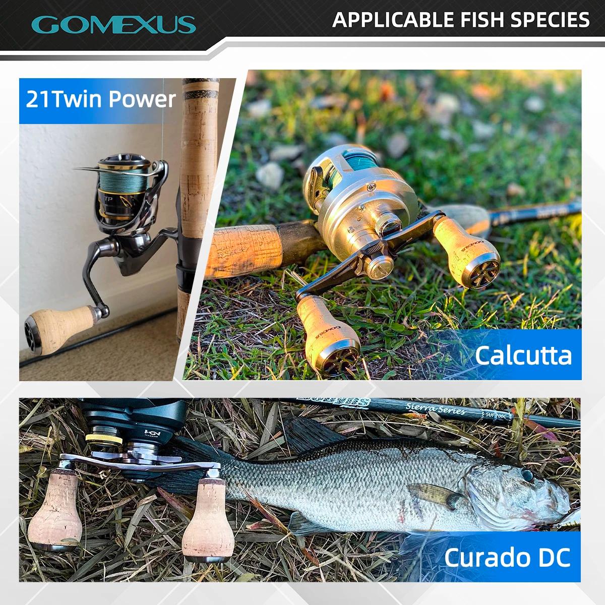 Gomexus nouveau moulinet de pêche en liège poignée bouton 27mm pour la pêche au bar pour Shimano Str