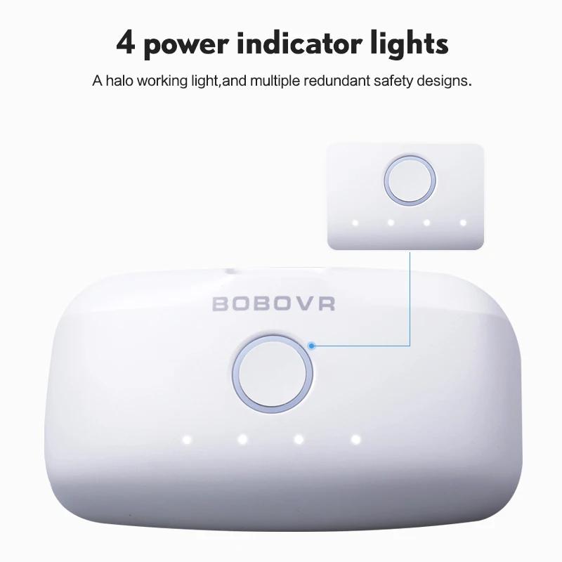 BOBOVR B2 batterie pour M3 Pro batterie de rechange de remplacement 5200mAh connexions magnétiques p