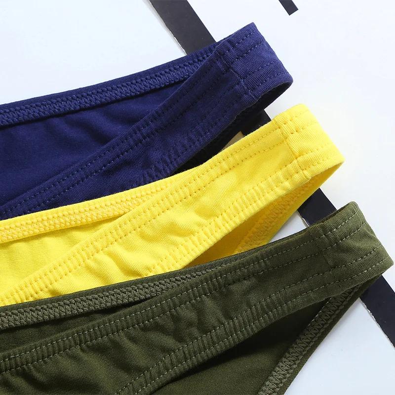 Sous-vêtements sexy en coton pour hommes