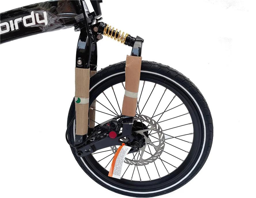 Amortisseur Litepro pour Birdy vélo pliant - Ressort titane réglable pour un confort ultime en ville