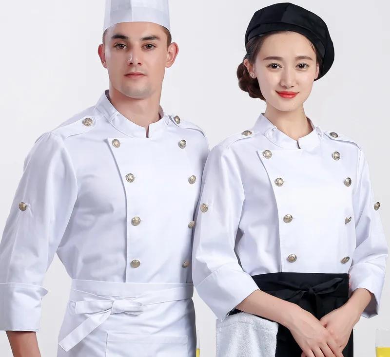 Vêtements de chef professionnels