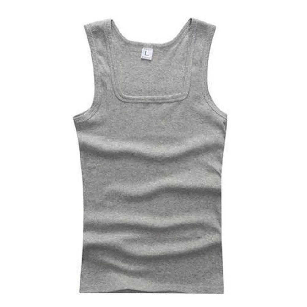 2020 été grande taille hommes vêtements débardeurs noir blanc gris Singlets sans manches Fitness