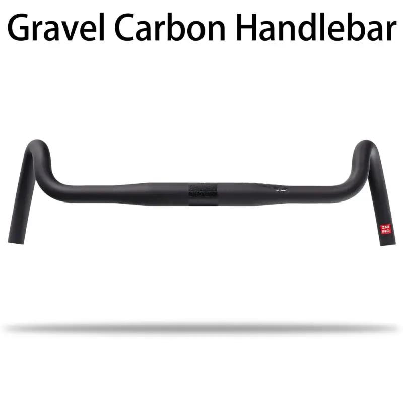 Nouveau Guidon de Vélo en Carbone pour Gravel 2026 – Grand Guidon Évasé pour Vélo de Cross-Country et de Route – Guidons de Cyclisme 400/420/440mm