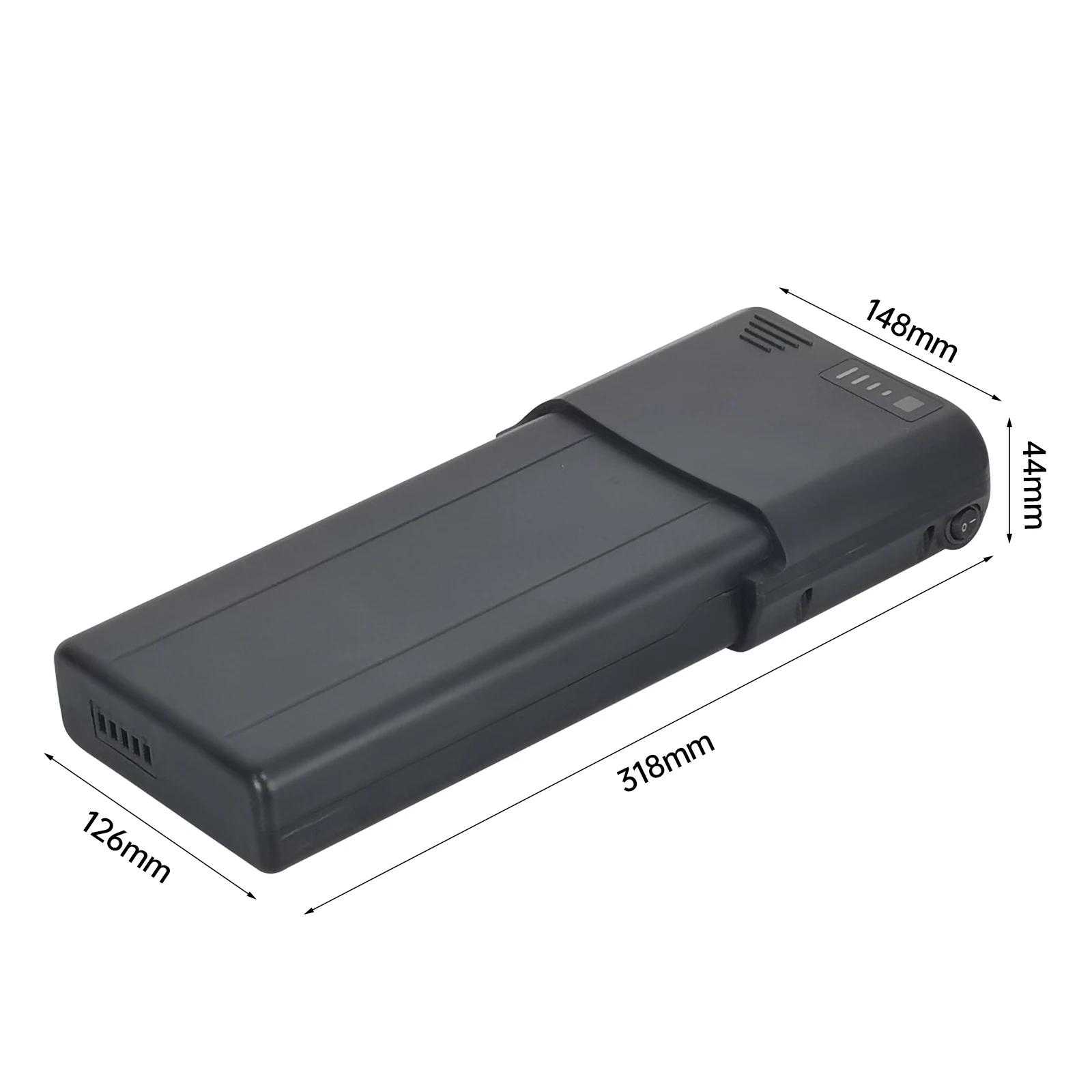 Batterie de vélo électrique de support arrière 36v 8.8ah 10.4ah 11.6ah 14ah avec chargeur BMS 36v lithium ion akku pour 350w 500w