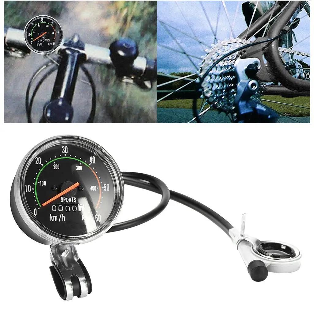 Compteur de vitesse de vélo de style vintage