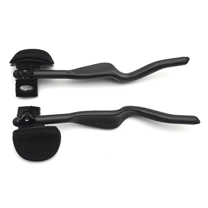 Vélo de route Triathlon temps d'essai 3K repose-vélo entièrement en carbone guidon TT 35 ° Pour extension