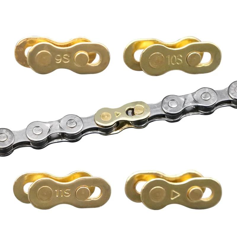 5 paires de joints de connecteur de maillon de chaîne de vélo