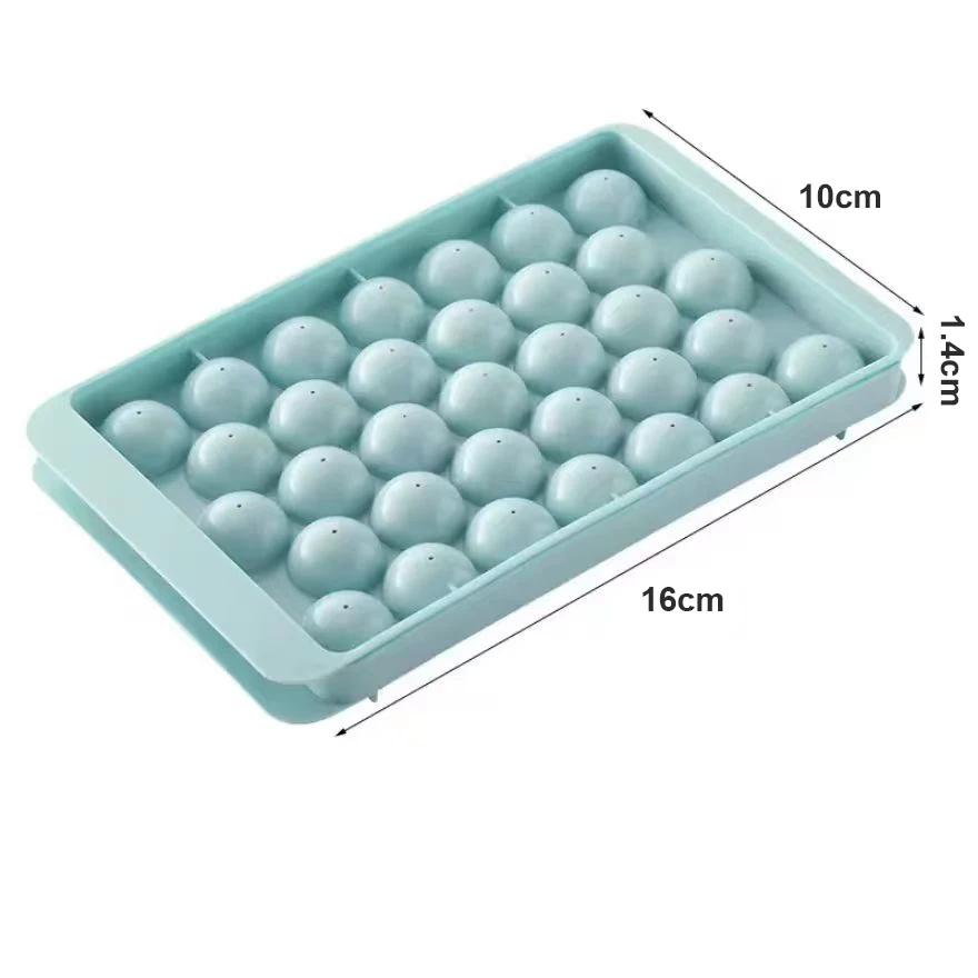33 glace Boll Hockey PP moule congelé whisky balle Popsicle glaçon plateau boîte sucette faisant cadeaux outils de cuisi