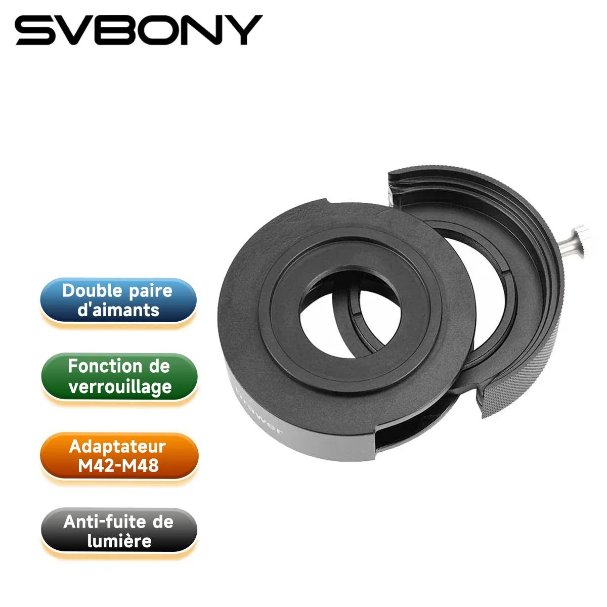 Svbony SV226 tiroir-filtre moulage intégré conception de fuite de lumière Nti avec support pour photographie de ciel pro