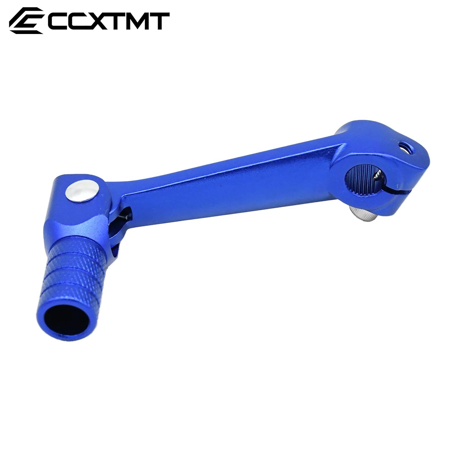 Levier de changement de vitesse pliable en aluminium pour moto