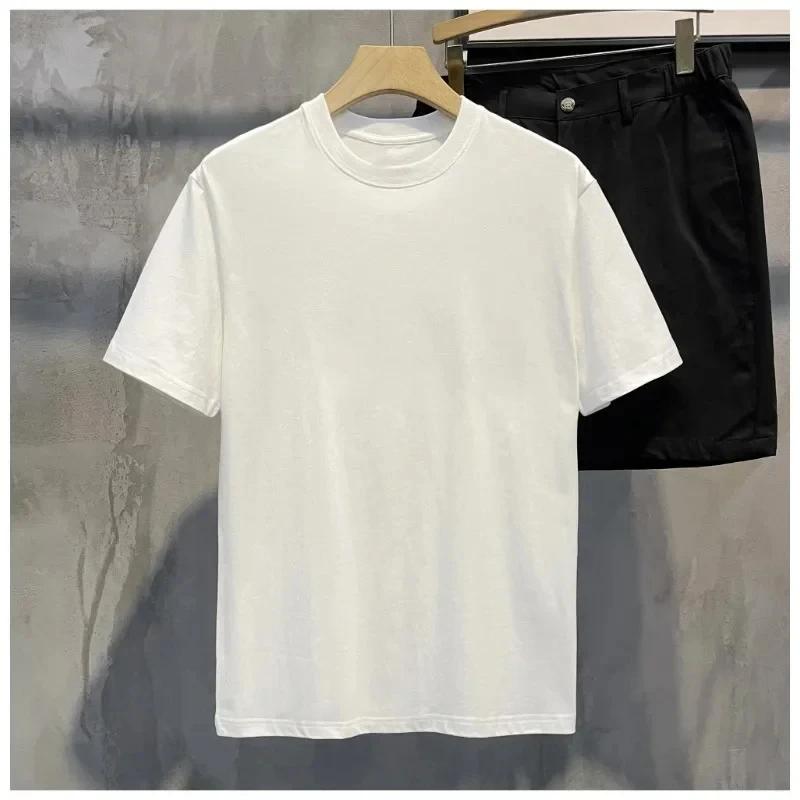 T-shirt personnalisé de style streetwear avec imprimé voiture, en pur coton, idéal pour les tenues décontractées d'été, offrant une coupe décontractée.