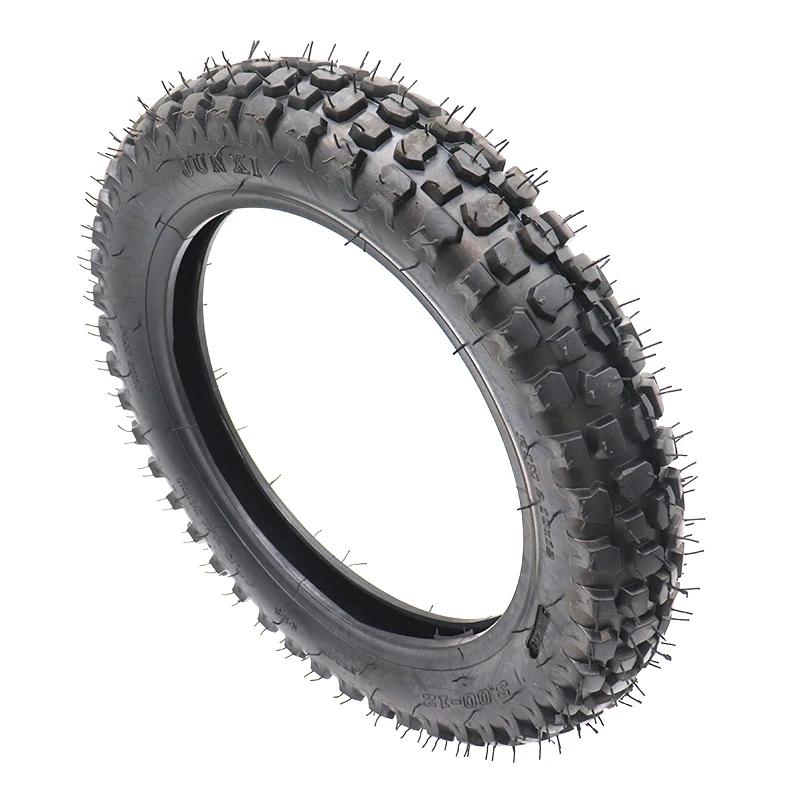 Pneu et chambre à air de haute qualité 3.00-12 pouces, pneu de 12 pouces pour moto tout-terrain, motocross, dirt bike