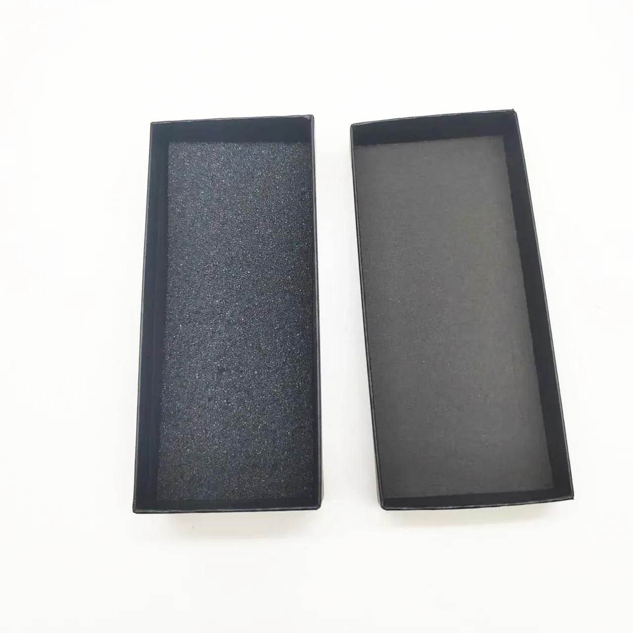 Boîte à montres, boîte de rangement pour montres en carton noir