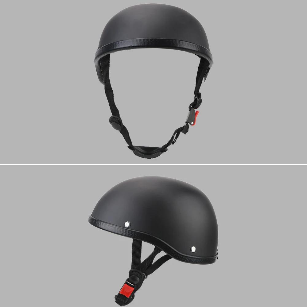 Casque de moto ultraléger unisexe rétro Vintage casque de sécurité cyclisme demi-visage casque de vélo vtt