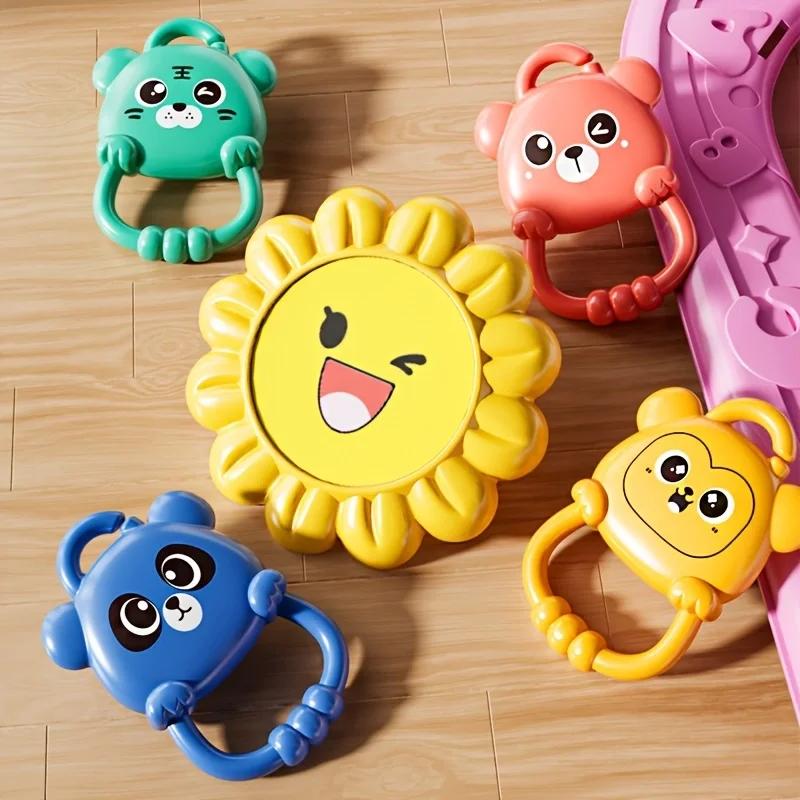 Tapis de jeu pour bébé, 1 ensemble de tapis rampant pour activités de fitness pour bébé avec jouets suspendus, tapis de jeu musical éducatif, vacances parfaites et B