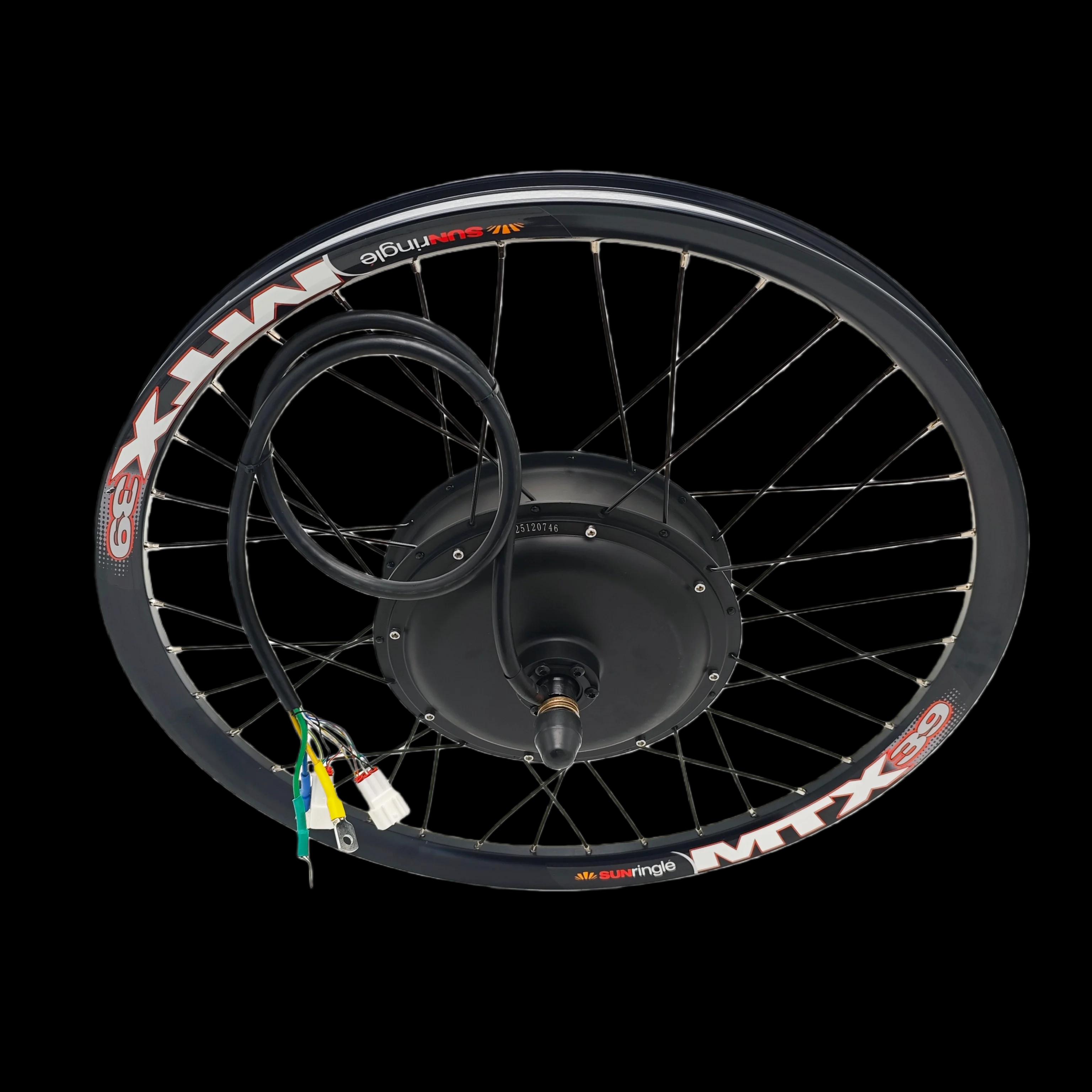 Vélo électrique Ebike 72V 5000W 26 "27.5" 29 "MTX39 jante moteur arrière roue dépout 150mm