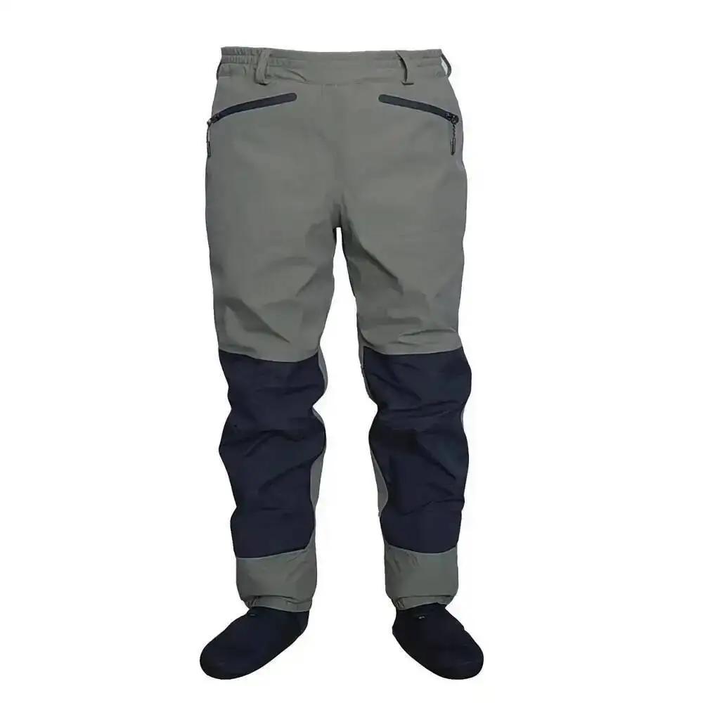 3 couches respirant imperméable à l'eau pêche à la mouche taille cuissardes bas haut pantalon Wader Durable canard chass