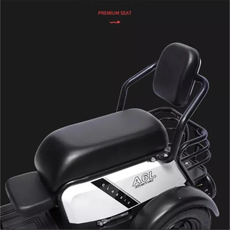 Mini Tricycle électrique adulte 3 lieux 600w 48v tout Terrain Parents enfant Scooter