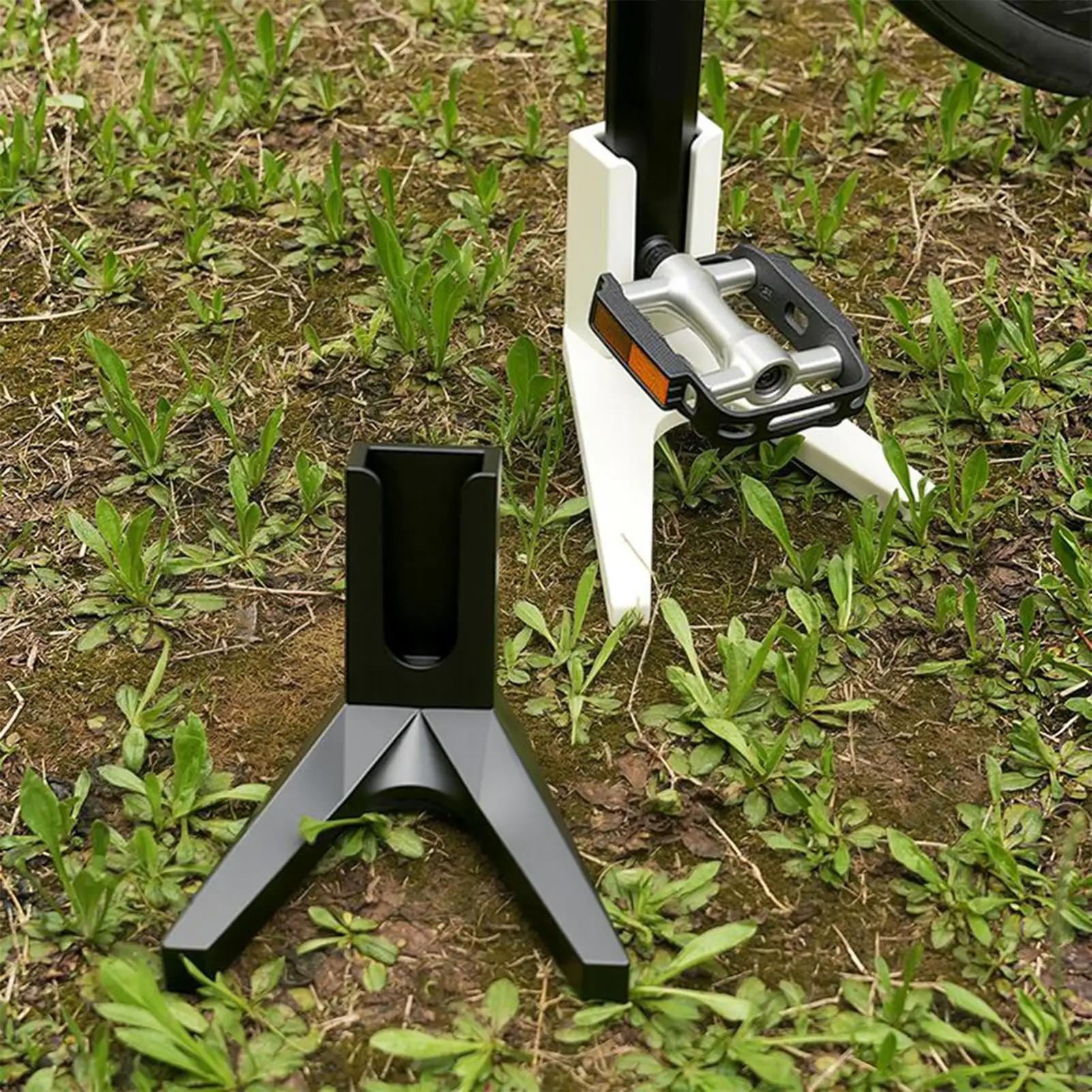 Béquille de vélo, support de vélo de route stable, support de sol pour vélo, support de pédale de vélo, support de béquille arrière, accessoire de cyclisme