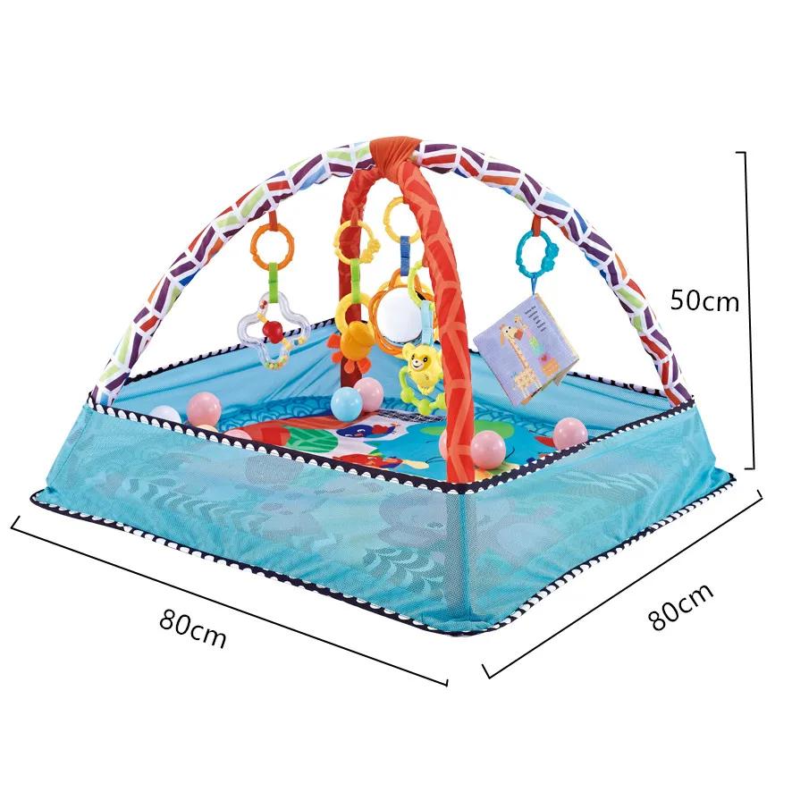 Tapis d'éveil multifonctionnel pour enfants, tapis éducatif, tapis de jeu pour bébés, tapis d'activités pour enfants, jouets de gym pour bébés, cadeau