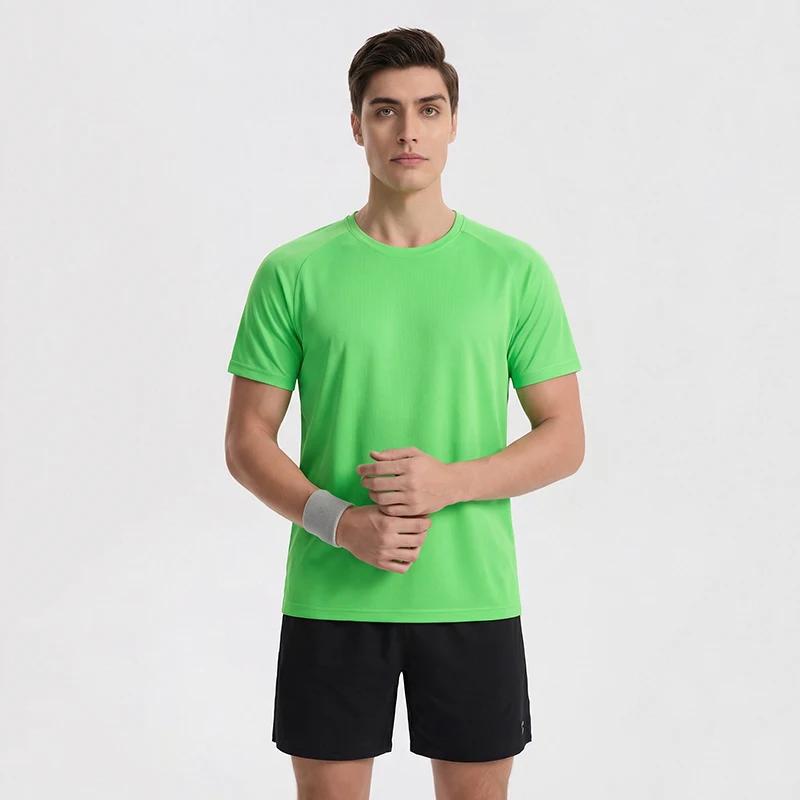 Haute qualité hommes respirant séchage rapide course sport fitness