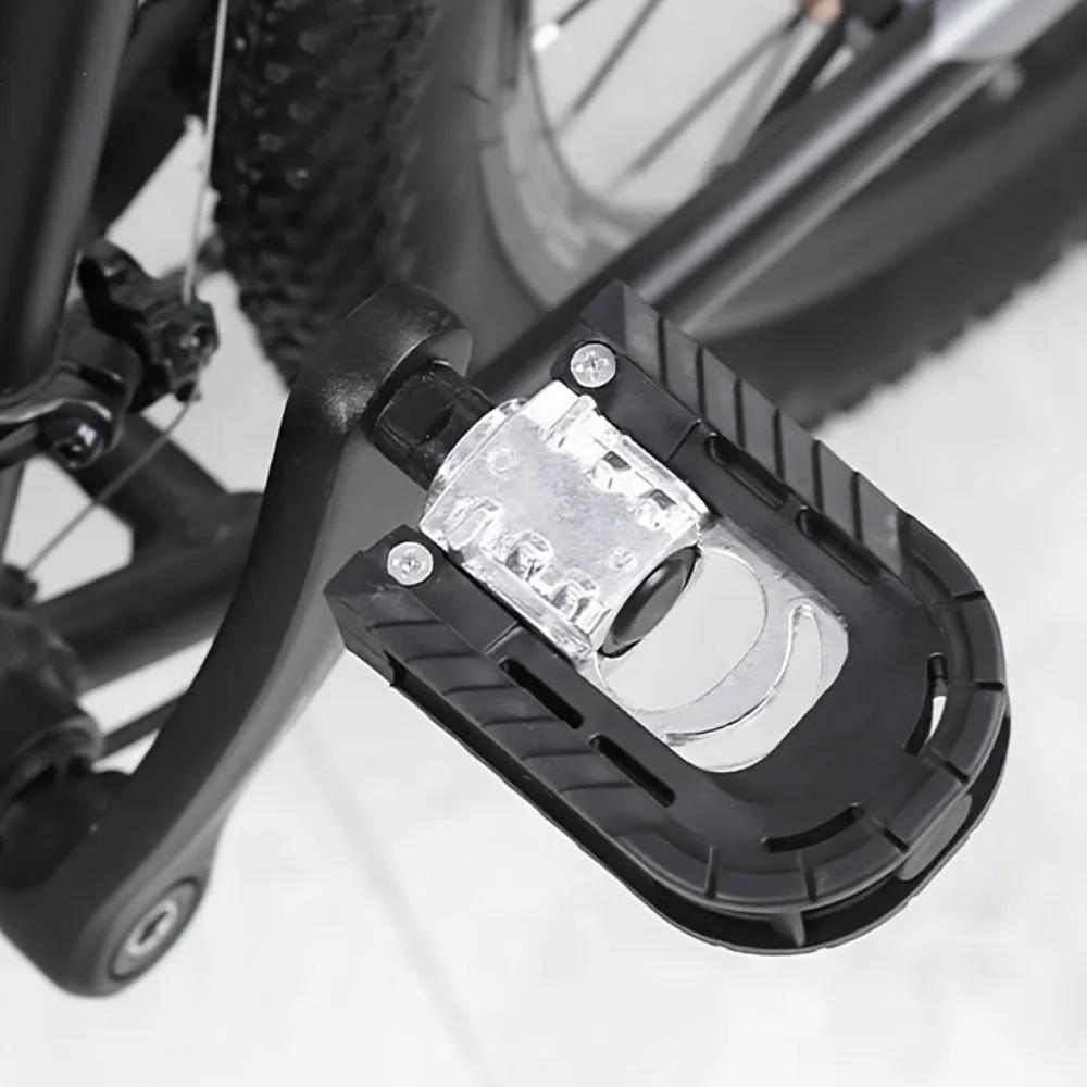 Une paire de pédales en alliage d'aluminium pour vélos et véhicules électriques - pédales pliables pour vélos, pédale pliable en alliage d'aluminium