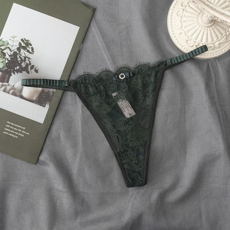 Femmes Sexy à lacets découpé string sous-vêtements respirants pour femmes string sous-vêtements Стри tyy Ж Dönе