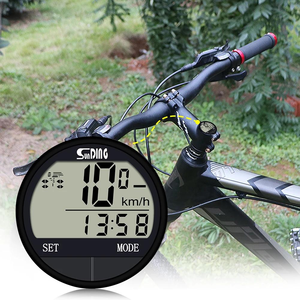 Compteur de vitesse de vélo multifonctionnel avec écran, compteur kilométrique pour vélo de montagne, pour femmes et hommes