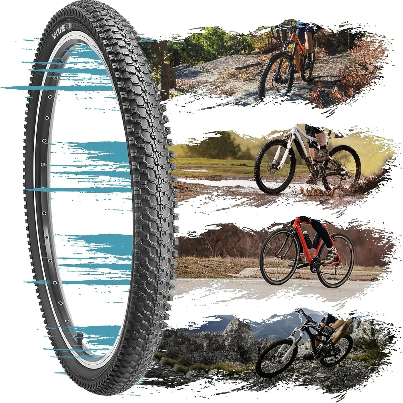 Ensemble de pneus et chambres à air pour vélo de 24 pouces