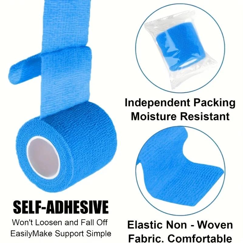 Bandage sportif élastique auto-adhésif