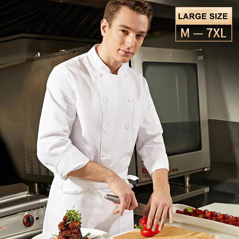 Uniformes de chef de cuisine professionnels, veste à manches longues personnalisée, manteau de cuisinier pour hommes et femmes, impression gratuite, olympiques de pâtisserie avec logo