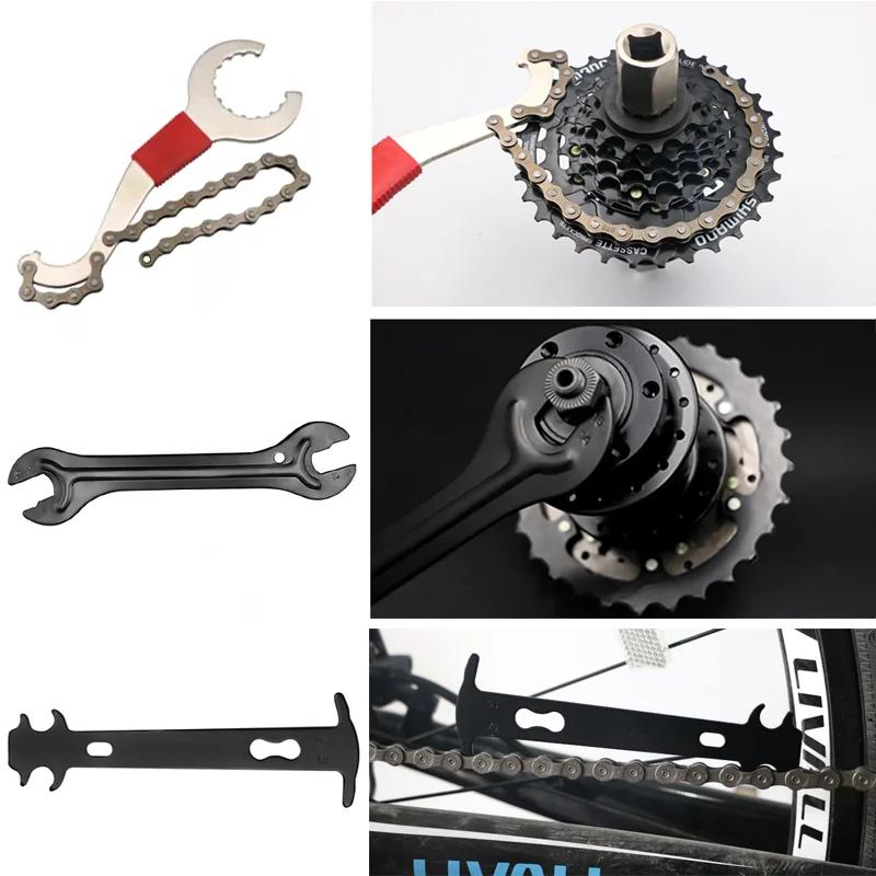 Kits d'outils de réparation de vélo : déchaîneur
