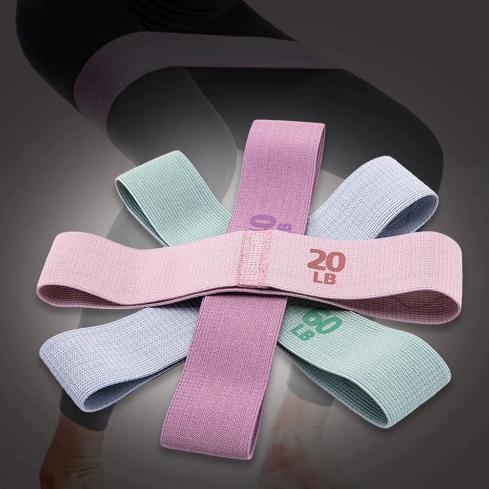 Bandes élastiques coordonnantes pour fessiers et cuisses