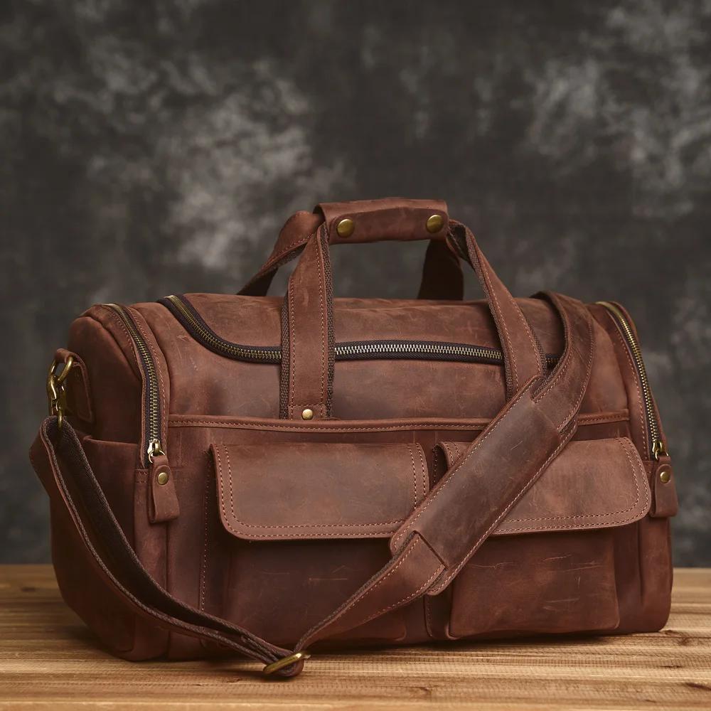 ZRCX – sac à main Vintage pour hommes