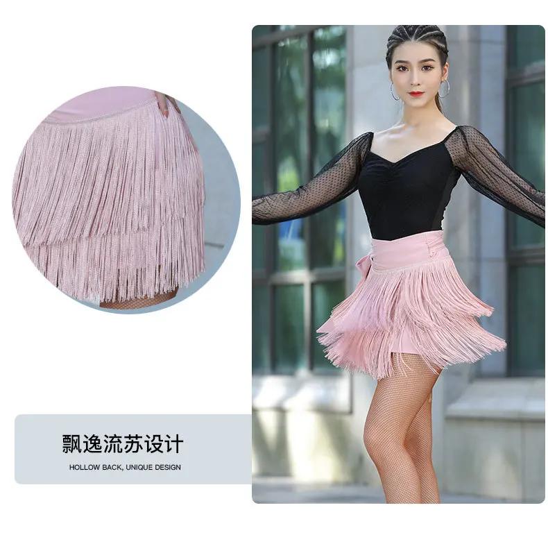 Costume de pratique de danse latine professionnel pour femmes adultes