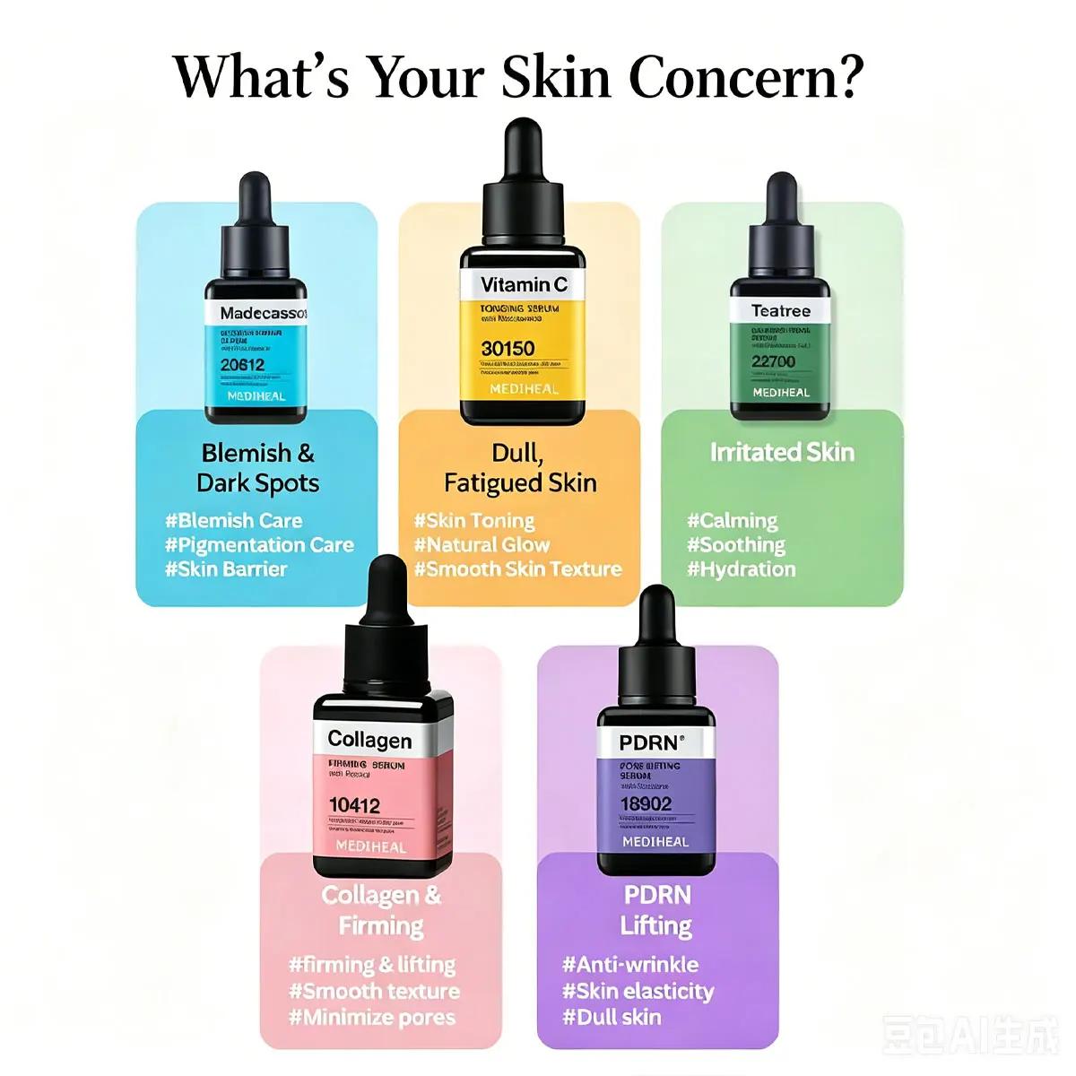 Sérum MEDIHEAL, Consistance Facilement Étirable