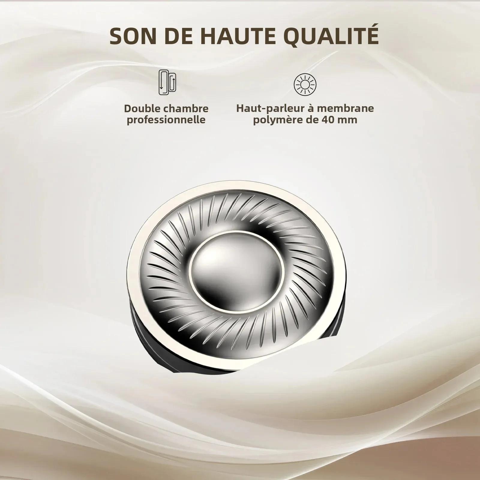Oneodio A10 ANC casque sans fil Bluetooth haute résolution Audio sur l'oreille