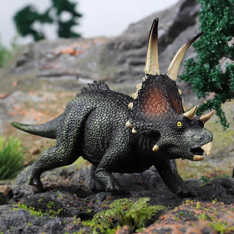 Oenux dinosaures monde Brinquedo sauvage jurassique Indominus Rex Spinosaurus Triceratops figurines d'action Collection 