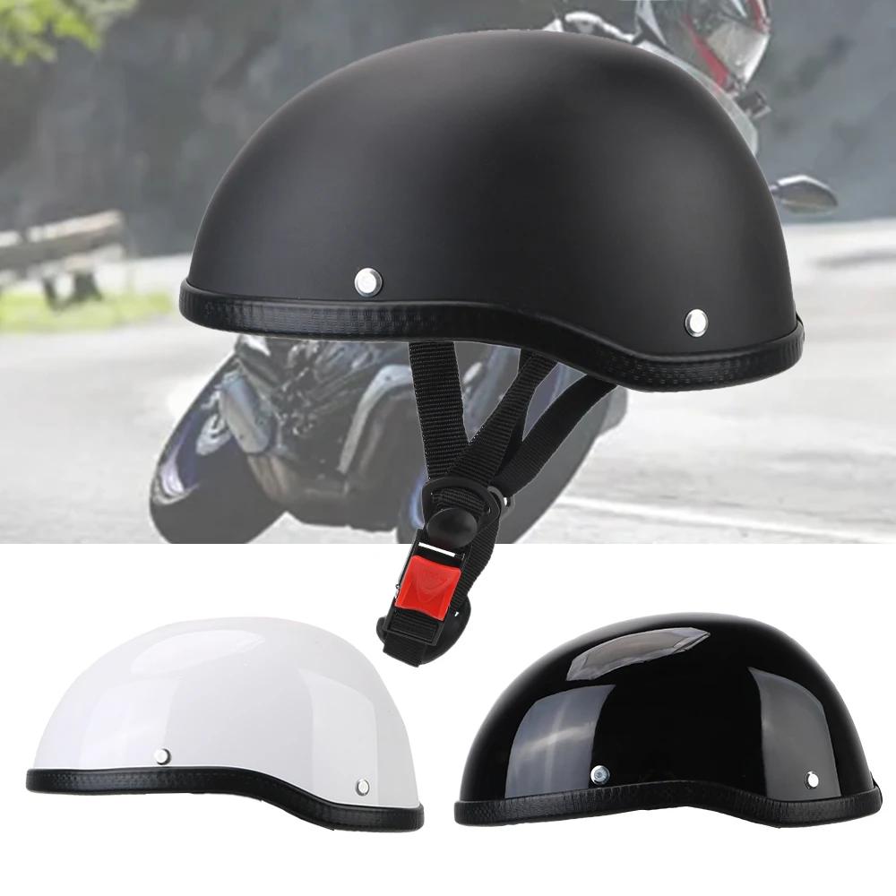 Casque de moto ultraléger unisexe rétro Vintage casque de sécurité cyclisme demi-visage casque de vélo vtt