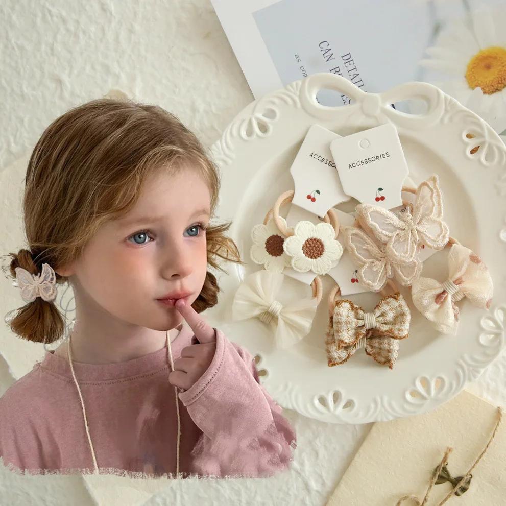 Noeud élastique pour cheveux d'enfants