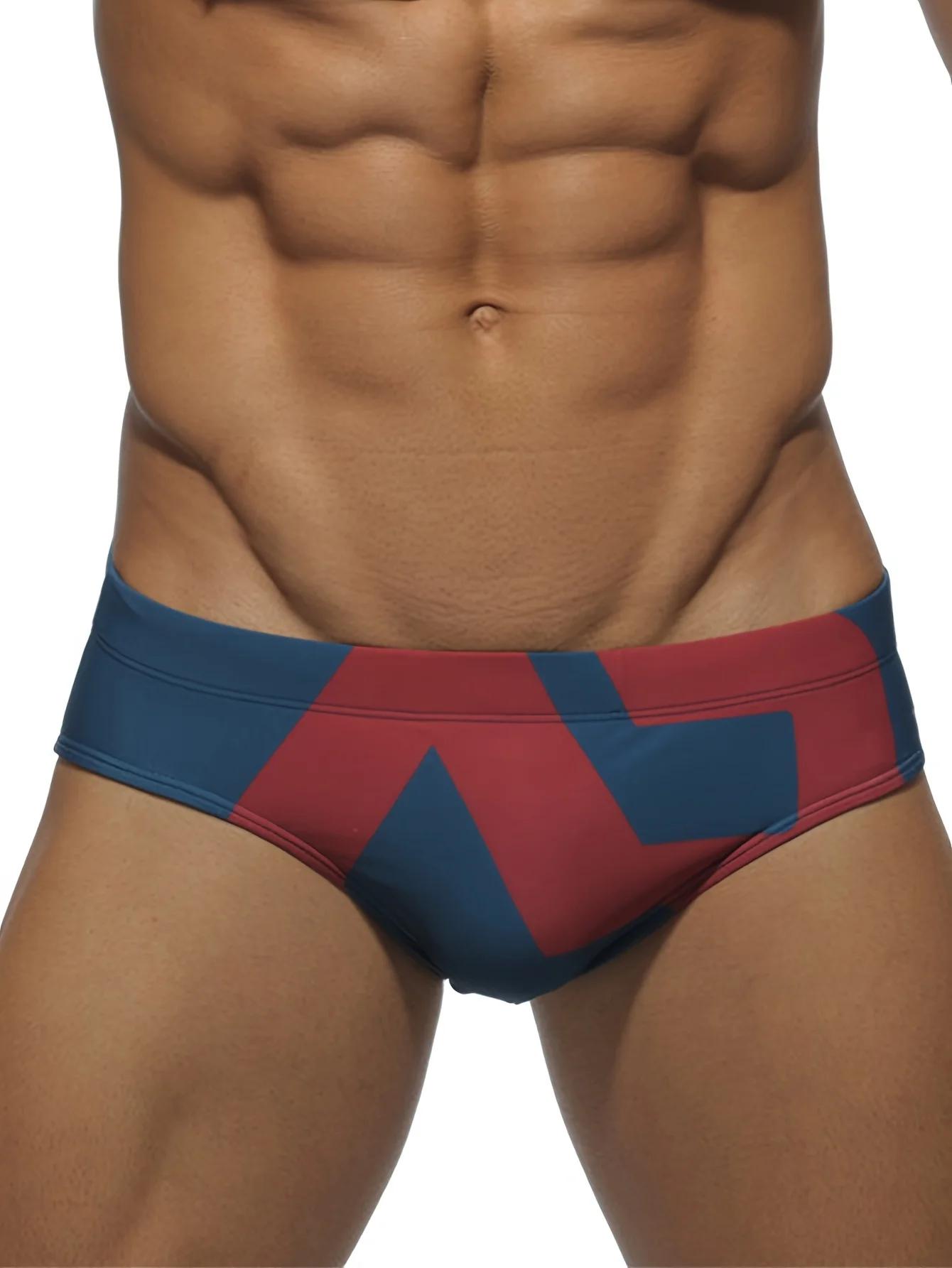 Sous-vêtements triangulaires cordon serrage homme - Maillot de bain short plage été sport