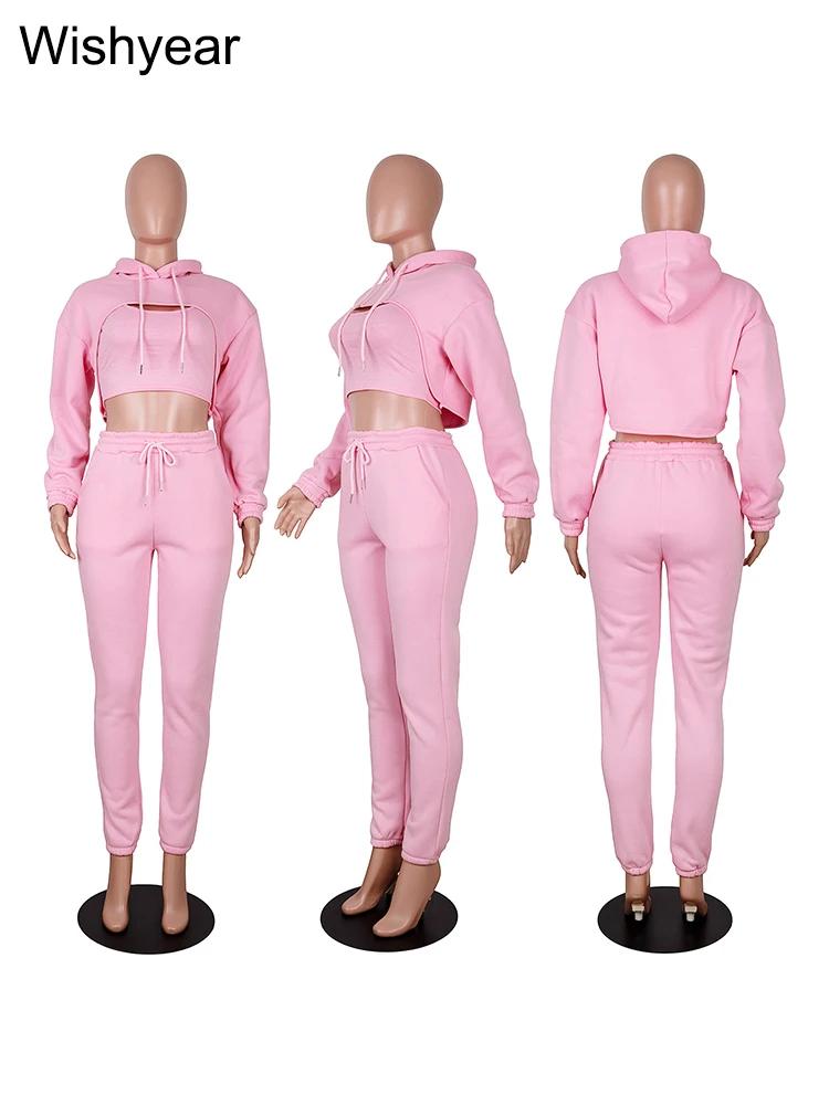 Ensemble de survêtement 3 pièces pour femme