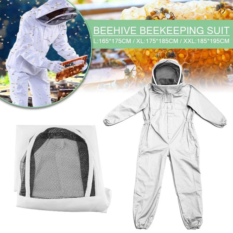 Vêtements pour apiculteurs complets, Protection professionnelle des abeilles, combinaison pour apiculture, voile de sécurité, chapeau, robe, équipement pour tout le corps
