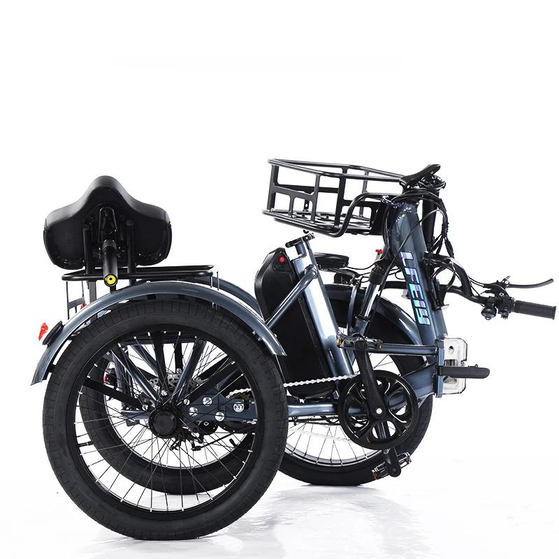 Tricycle électrique pliable pour femme Fatbike
