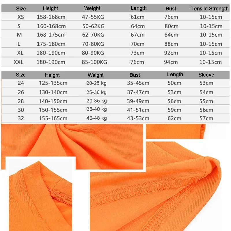 Enfants enfants garçon fille Compression course longue t-shirt Fitness Sport basket-ball Football vêtements de Sport
